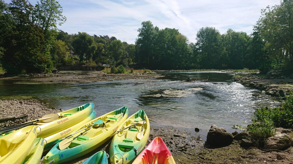 Superbe aventure en canoë sur le Loing