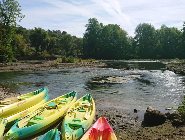 Superbe aventure en canoë sur le Loing