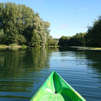 descente en canoë kayak du Loing